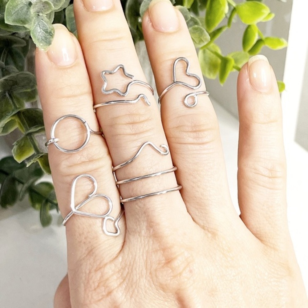 Exclusive and unique 💖 handmade artisan rings.
